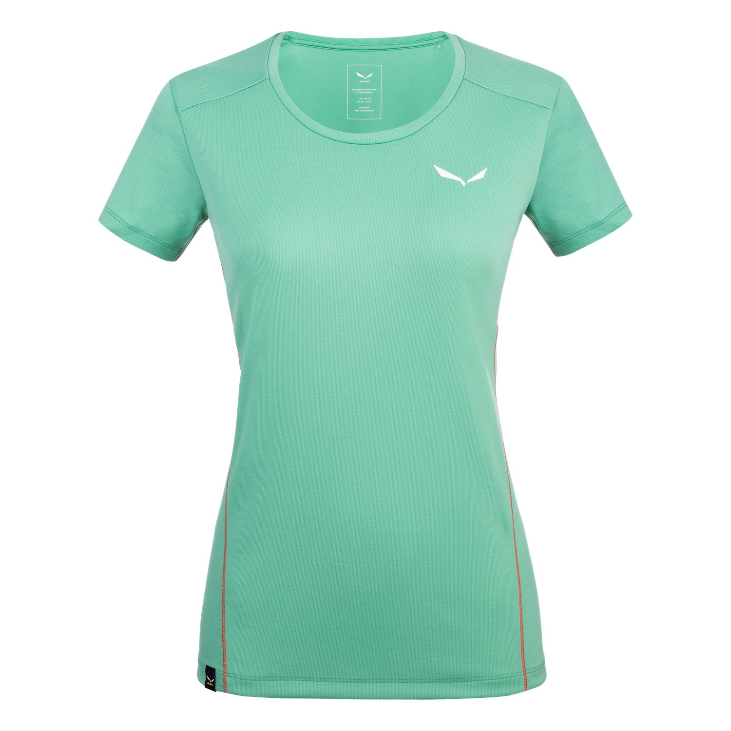 T-Shirts Salewa Sporty B 4 Dry Mulher Verdes 490ABUWNR